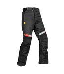 Rynox Stealth Evo Pants - Motorcycle Riding Pants | Impact Protection | Abrasion Resistance | Active Ventilation - Black, 4XL