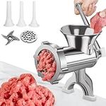 Meat Grinder, Stainless Steel Manua