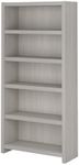 Bush Business Furniture Echo 5 Shelf Bookcase in Gray Sand