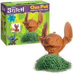 Chia Pet Stitch with Seed Pack, Decorative Pottery Planter, Easy to Do and Fun to Grow, Novelty Gift, Perfect for Any Occasion, Terra Cotta One Size