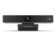 Aluratek Live 4K & 1080P HD USB/Type-C Webcam with Built-in 5X Digital Zoom, Dual Noise Cancelling Mics (AWC4KF)