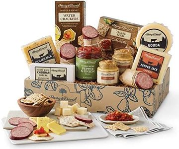 Harry & David Supreme Meat And Cheese Gift Box, Luxury Cheese Board, Gourmet Cheese Platter, Cheese Board Crackers, Gift Basket For Him