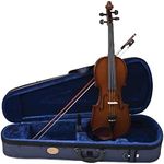 Stentor 1400A Student I Violin Outfit, Black, 4/4 Size With Case