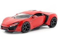 Jada Fast & Furious7: Lykan Hypersport 1/24 Scale (Red)