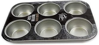 Non-Stick 6 Cupcake Baking Tray Muffin Yorkshire Pudding Baking Tray