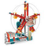 Clementoni - 61732 - Mechanics Lab - Theme Park - Building Set For Kids From 8 Years And Older - Made In Italy, (English Version)