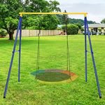 Large Metal Swing Set