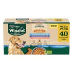 WINALOT Friday Suppers Mixed Variety Fish in Gravy Wet Dog Food 40x100g