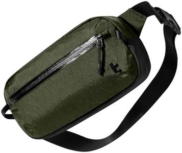tomtoc 3.5L X-Pac Sling Bag with RFID Blocking, Crossbody Bag Minimalist Chest Shoulder Pack for Men/Women, Water-resistant Lightweight Casual Funny Pack for Travel, Daily Commute