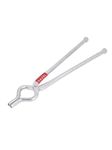 HAZEL Stainless Steel Pakad | 9 mm Tong Chimta Pakkad for Kitchen Utensil Holder