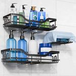 OMAIRA 3-Pack Shower Caddy with Soa