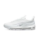 NIKE AIR MAX 97 'TRIPLE WHITE' - 921826-101 - SIZE 8.5