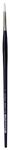 da Vinci Oil & Acrylic Series 7705 Impasto Paint Brush, Round Extra Stiff White Synthetic, Size 8