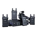 Hollyland Mars T1000 Full-Duplex Wireless Intercom System (1 Base Station with 4 Beltpack Transceivers)