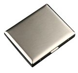 Cigarette Case Lightweight Metal Cigarette Tobacco Case Storage Box Holder for Holding up to 20 Cigarettes or Tobaccos