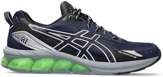 ASICS Men's Gel-Quantum 180 LS Sneaker, Midnight/Illuminate Green, 10 UK