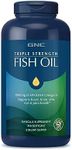 GNC Triple Strength Fish Oil 1000mg - 210 Softgels (210 Servings)