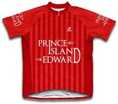 ScudoPro Prince Edward Island Short Sleeve Cycling Jersey for Men - Size XS Red