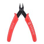 Hilitand Precise Electronic Pliers, Wire Pliers, Cutting Pliers for 0.8-1.6mm Wire Red 5 Inch