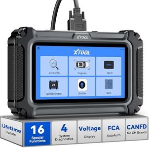 XTOOL D5S OBD2 Scanner - 2025 Code Reader for Cars & Trucks with 16 Resets, Crank Sensor Relearn, Throttle Relearn, EPB, FCA AutoAuth, CAN FD for GM, Engine ABS SRS Transmission Car Diagnostic Tool