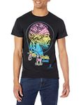 Liquid Blue Jimi Hendrix Little Wing Experience, Black, XX-Large