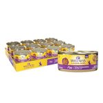 Wellness Canned Cat Food, Turkey and Salmon Recipe, 5-1/2-Ounce Cans, 24-Pack