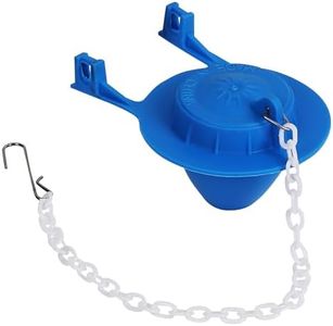 2 Inch Toilet Flapper Replacement, Toilet Stopper Kit with Adjustable Steel Chain Compatible with Gerber 99-788 Universal Water Saving - Easy Install,Suitable for Various Toilet Cap Types
