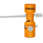 FEEDRON Powder Trickler for Reloading, Height Adjustable, Two Length Tubes,Metal Texture,Stable Solid Bottom,2.5cc and 0.7cc Spoons Included.