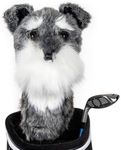 Daphne's Headcovers Schnauzer Driver Headcover | Premium Driver Headcovers | Funny Golf Club Covers | Stylish Protection for Your Clubs | Men's Golf Gear | Driver Headcover for Men and Women