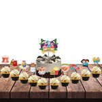 Festiko® 11 Pcs Happy Friendship Day Cake & Cupcake Toppers, Cake Decoration Supplies, Friend's Day Celebration Supplies