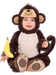 amscan (PKT) (997538) Child Monkey Around Costume (18-24m)