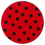 Machine Washable Round Area Rug Ind