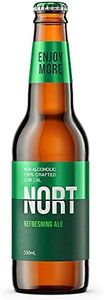 NORT Refreshing Ale, Non Alcoholic Beer, 330ml Case of 24