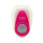 Vaessen Creative Craft Paper Punch, Circle, 2 Inch, for DIY Projects, Scrapbooking, Card Making and More, White/Pink