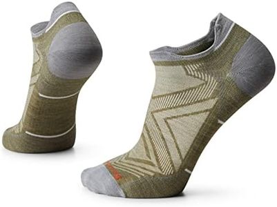 Smartwool Men's Run Zero Cushion Merino Wool Low Ankle Socks