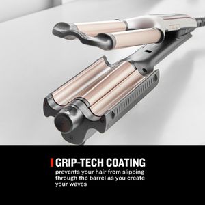 Remington PROluxe 4-in-1 Hair Waver – Multi-Style Curling Tool