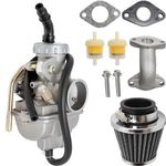 PZ20 Carburetor Replacement for Kazuma Baja 50cc 70cc 90cc 110cc 125cc Taotao 4 Stroke ATV Go Kart Dirt Bike Honda CRF50F CRF80F with Air Filter