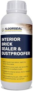 Interior Brick Sealer & Dustproofer - Seal, Dustproof & Protect Interior Brick & Masonry (1 Litre)
