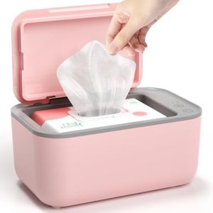 Baby Wipe Warmer, Wipe Warmer and Baby Wet Wipes Dispenser, Diaper Wipe Warmers with 3 Heat Modes and Large Capacity for Babies Pets, New Moms (Pink)