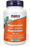 Now Foods Magnesium Citrate 200mg 100tab