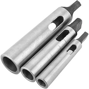 3PCS MT1-MT2 MT-2-MT3 MT3-MT4 Morse Taper Adapter Reducing Drill Chuck Sleeve Flat head drill sleeve Taper shank drill sleeve for Lathe Milling Part