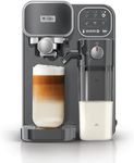 Mr. Coffee Prima Latte Luxe, Single/Double Shot Espresso, Cappuccino, Latte Machine with Optimized Frother and Convenient One-Touch Control Panel