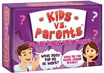 Kids vs Parents Family Quiz Card Games for Kids Funny Games Party Games for Family | Do You Know Your Family | 6+