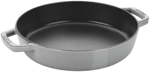 STAUB 40511-660-0 Cast Iron Frying Pan, Grey, 20 cm