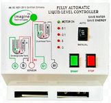 Fully Automatic Water Level Controller and Indicator with Corrosion and Rust Free 6 Carbon Sensor,1 Year Warranty.