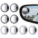 8 Pcs Blind Spot Mirrors for Car, 1