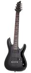 Schecter Hellraiser C-7 7-String Electric Guitar (Gloss Black)