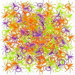 Fun Express Spider Rings, Assorted Color, 144 Pieces