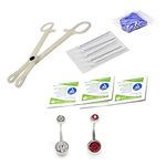 BodyJewelryOnline LionGothic Belly Ring Piercing Kit 13 Pieces