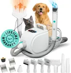 PetCove 7 in-1 Pet Grooming Kit with Low Noise Vacuum, Hair Dryer, and Blow Dryer for Dogs and Cats